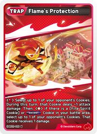 Catalog image | Flame's Protection - BS11-010 - The Dark Enchantress War | The Dark Enchantress War | BS11-010