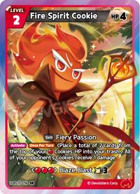 Catalog image | Fire Spirit Cookie - BS11-016 - The Dark Enchantress War | The Dark Enchantress War | BS11-016