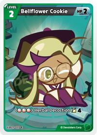 Catalog image | Bellflower Cookie - BS11-037 - The Dark Enchantress War | The Dark Enchantress War | BS11-037