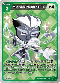 Catalog image | Mercurial Knight Cookie - BS11-051 - The Dark Enchantress War | The Dark Enchantress War | BS11-051