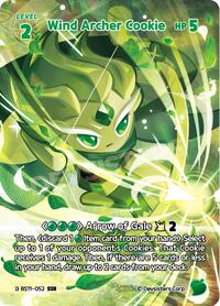 Catalog image | Wind Archer Cookie (SSR) - BS11-052 - The Dark Enchantress War | The Dark Enchantress War | BS11-052