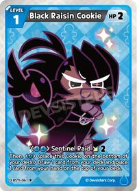 Catalog image | Black Raisin Cookie - BS11-067 - The Dark Enchantress War | The Dark Enchantress War | BS11-067