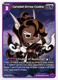 Catalog image | Caramel Arrow Cookie - BS11-078 - The Dark Enchantress War | The Dark Enchantress War | BS11-078