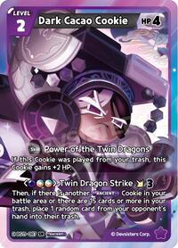 Catalog image | Dark Cacao Cookie - BS11-087 - The Dark Enchantress War | The Dark Enchantress War | BS11-087