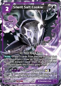 Catalog image | Silent Salt Cookie - BS11-089 - The Dark Enchantress War | The Dark Enchantress War | BS11-089