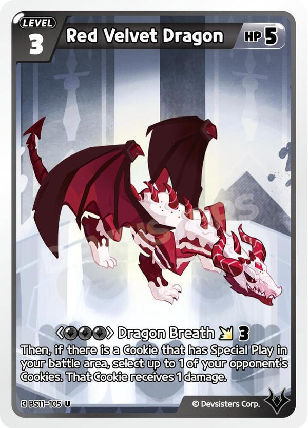 Red Velvet Dragon (BS11-105) Uncommon (BS10-BS11)