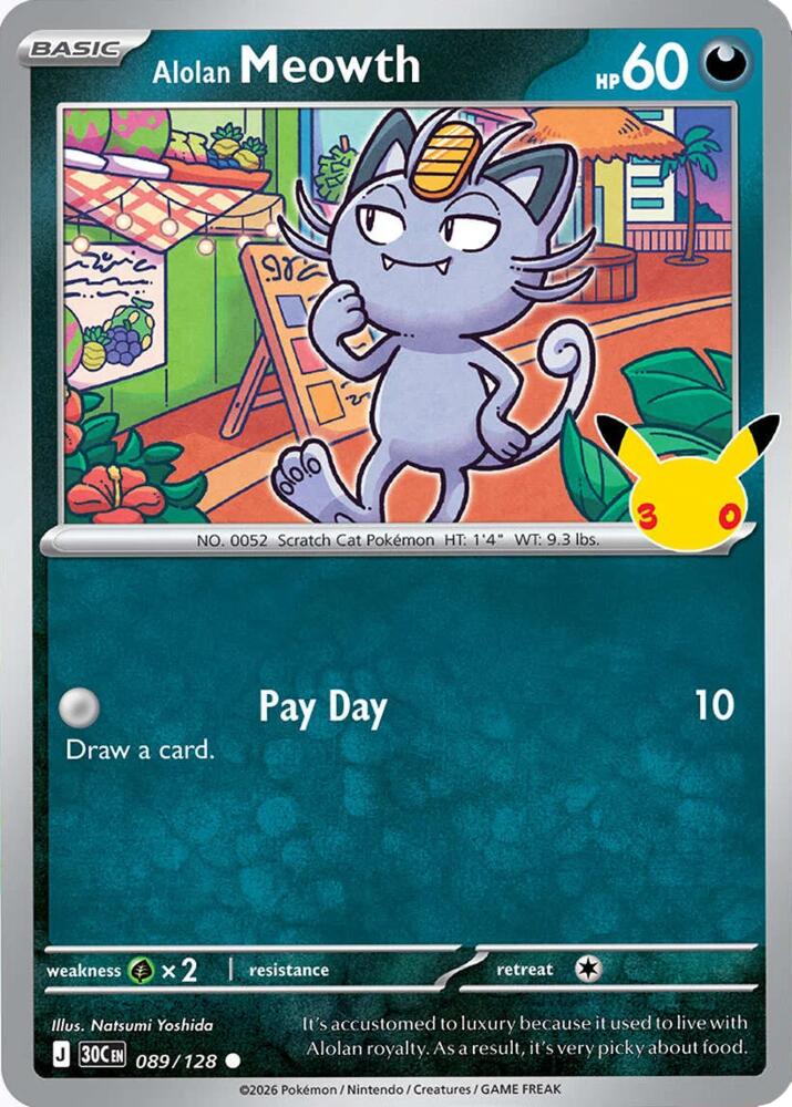 Alolan Meowth (089/128) (30C)