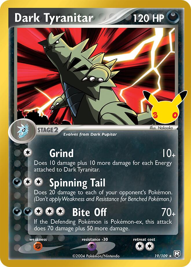 Dark Tyranitar (19/109) Classic Collection (30C)