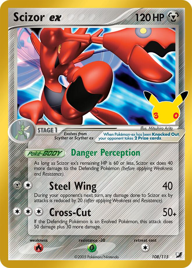 Scizor ex (108/115) (30C)