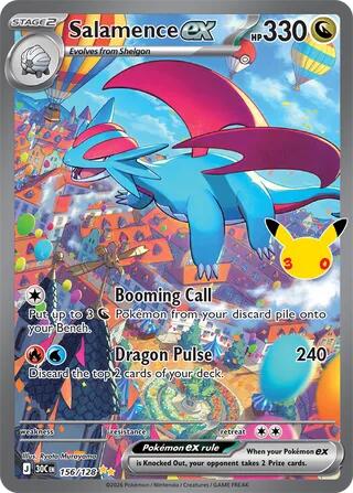 Salamence ex (156/128) Special Illustration Rare (30C)