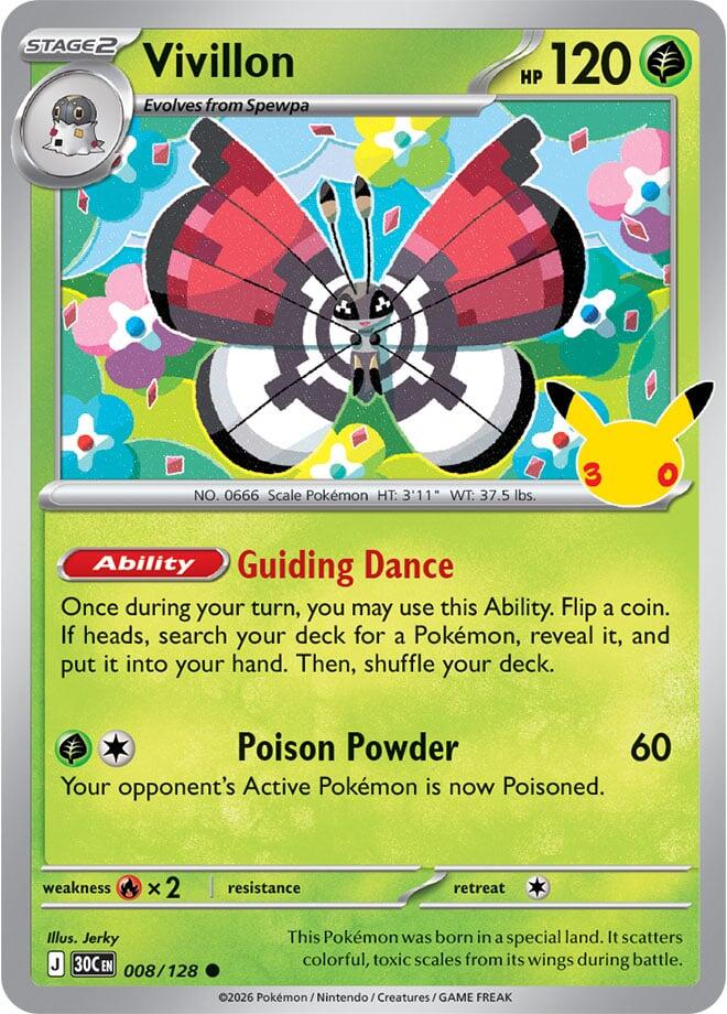 Vivillon (008/128) (30C)