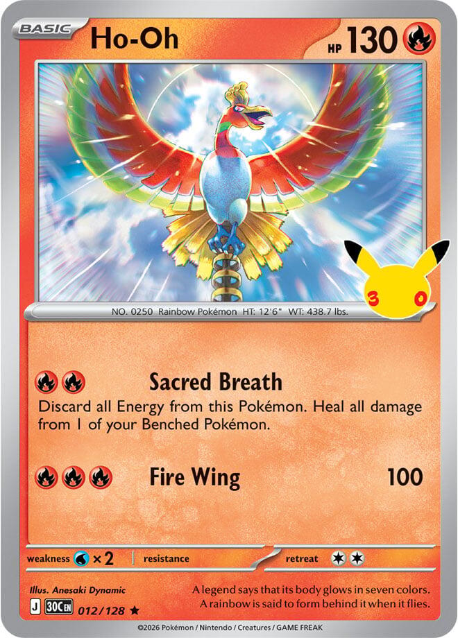 Ho-Oh (012/128) (30C)