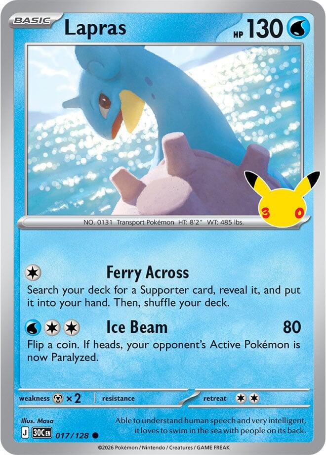 Lapras (017/128) (30C)