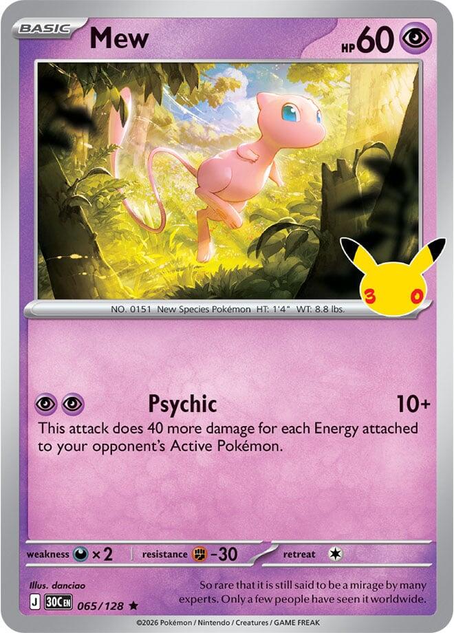 Mew (065/128) (30C)