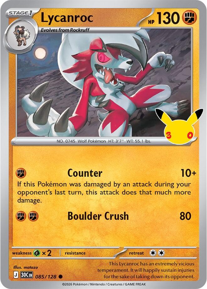 Lycanroc (085/128) (30C)