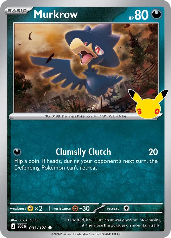Murkrow (093/128) (30C)