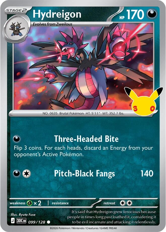 Hydreigon (099/128) (30C)