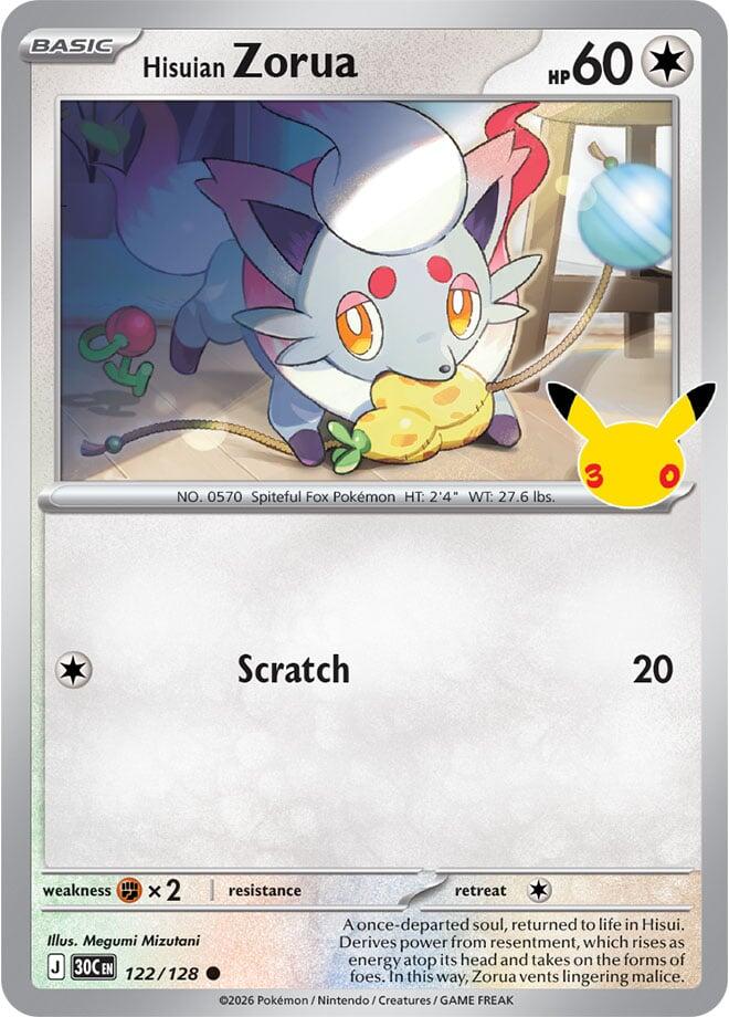 Hisuian Zorua (122/128) (30C)