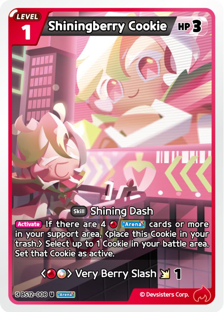 Shiningberry Cookie (BS12-008) Uncommon (BS12)
