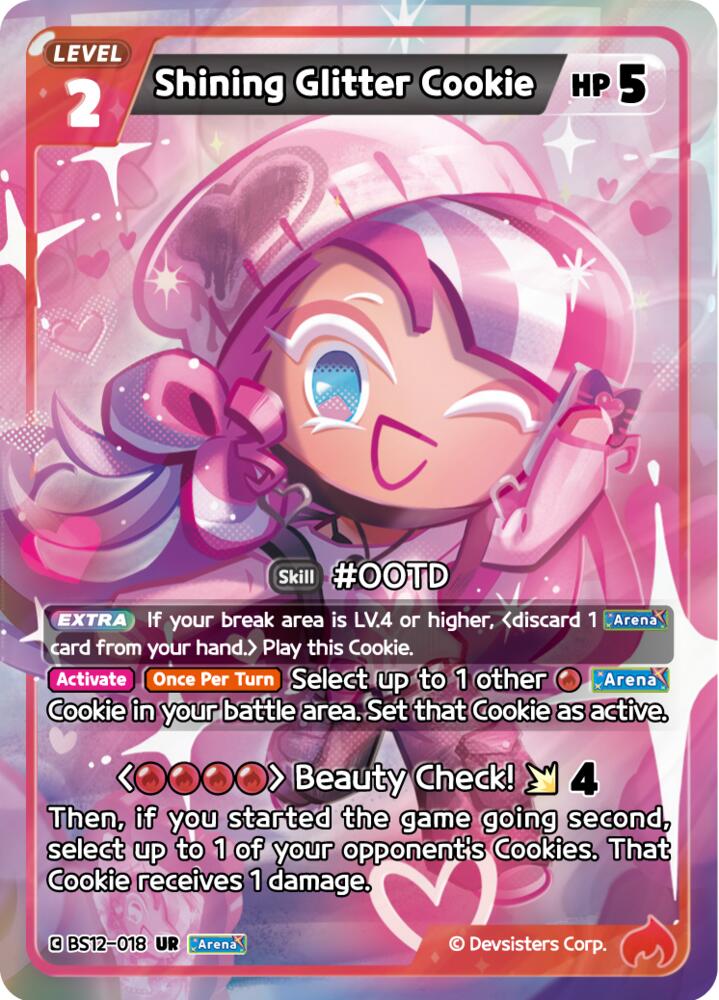 Shining Glitter Cookie (BS12-018) Ultra Rare (BS12)
