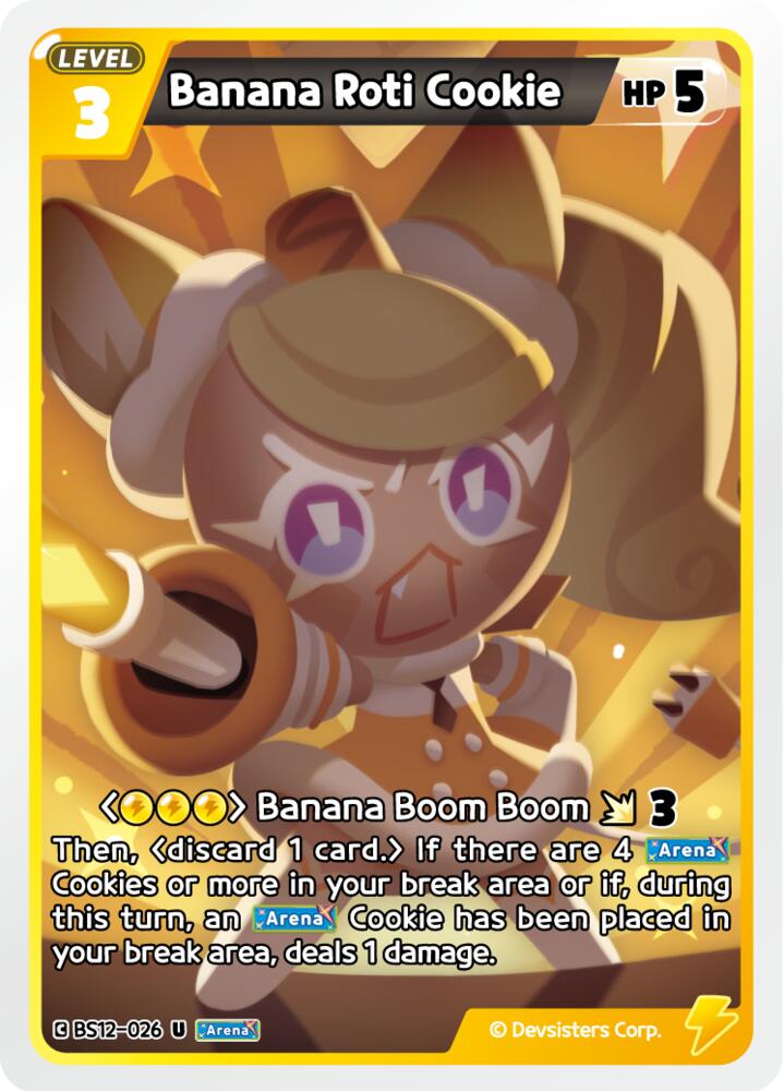 Banana Roti Cookie (BS12-026) Uncommon (BS12)