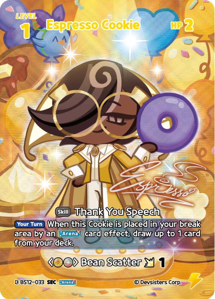 Espresso Cookie (SEC) (BS12-033) Secret Rare (BS12)