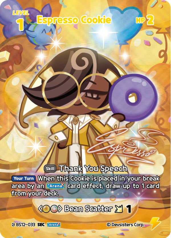 Espresso Cookie (SEC) (BS12-033) Secret Rare (BS12)