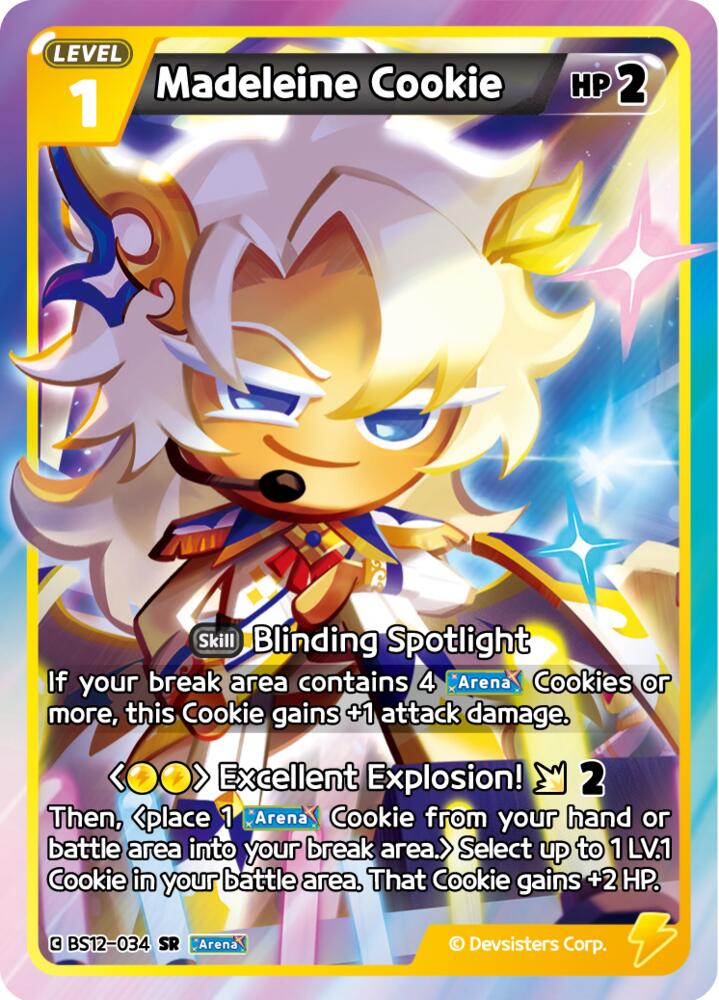 Madeleine Cookie (BS12-034) Super Rare (BS12)