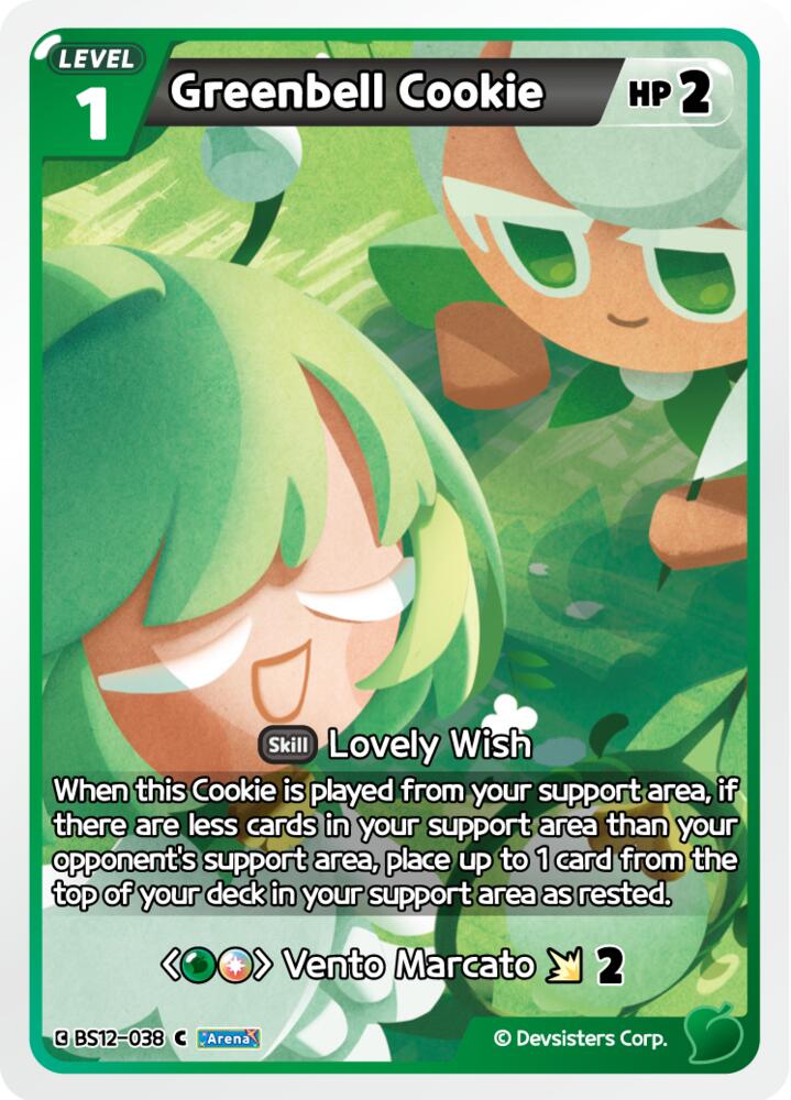 Greenbell Cookie (BS12-038) Common (BS12)