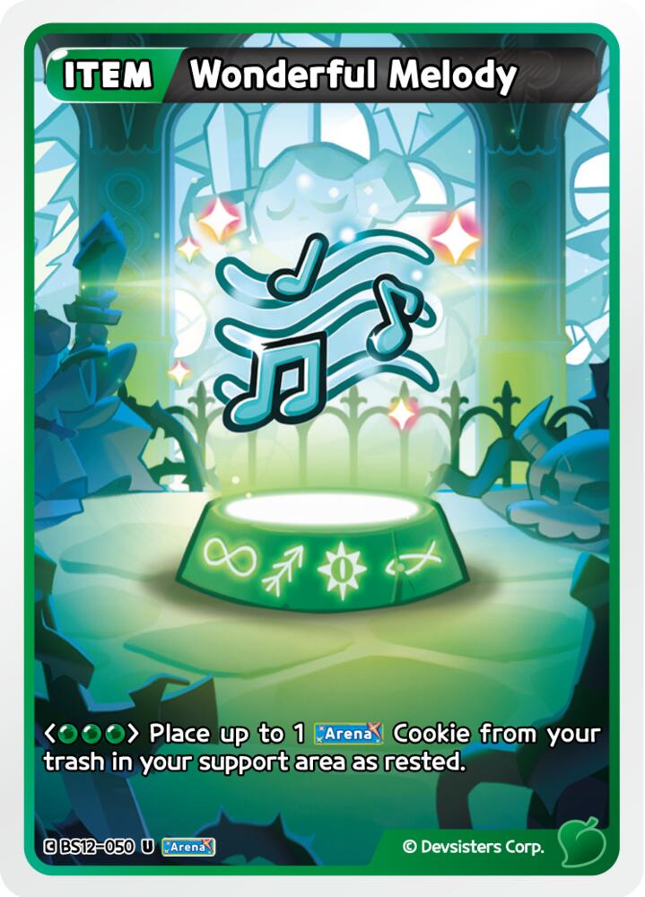 Wonderful Melody (BS12-050) Uncommon (BS12)