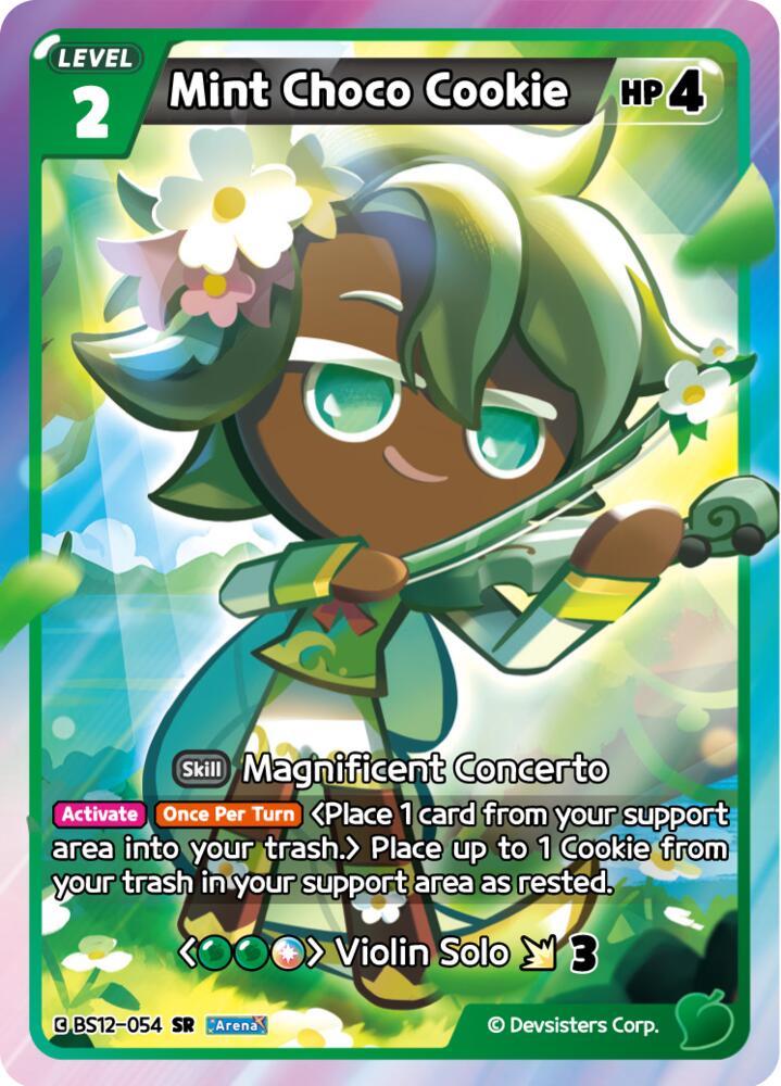 Mint Choco Cookie (BS12-054) Super Rare (BS12)
