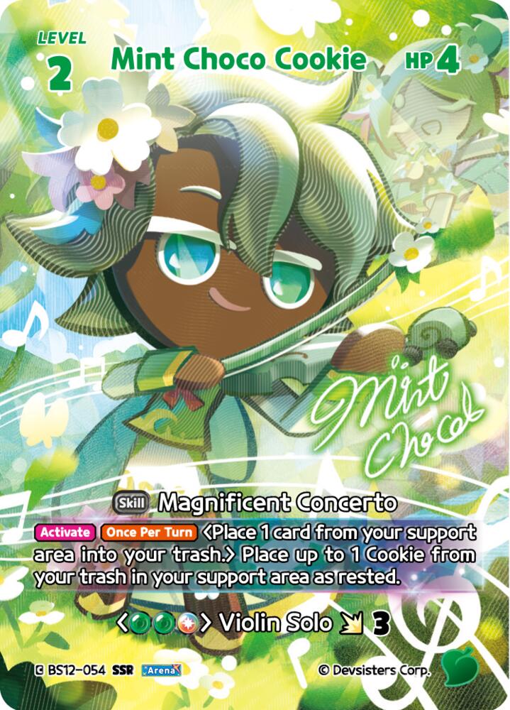 Mint Choco Cookie (SSR) (BS12-054) Secret Super Rare (BS12)