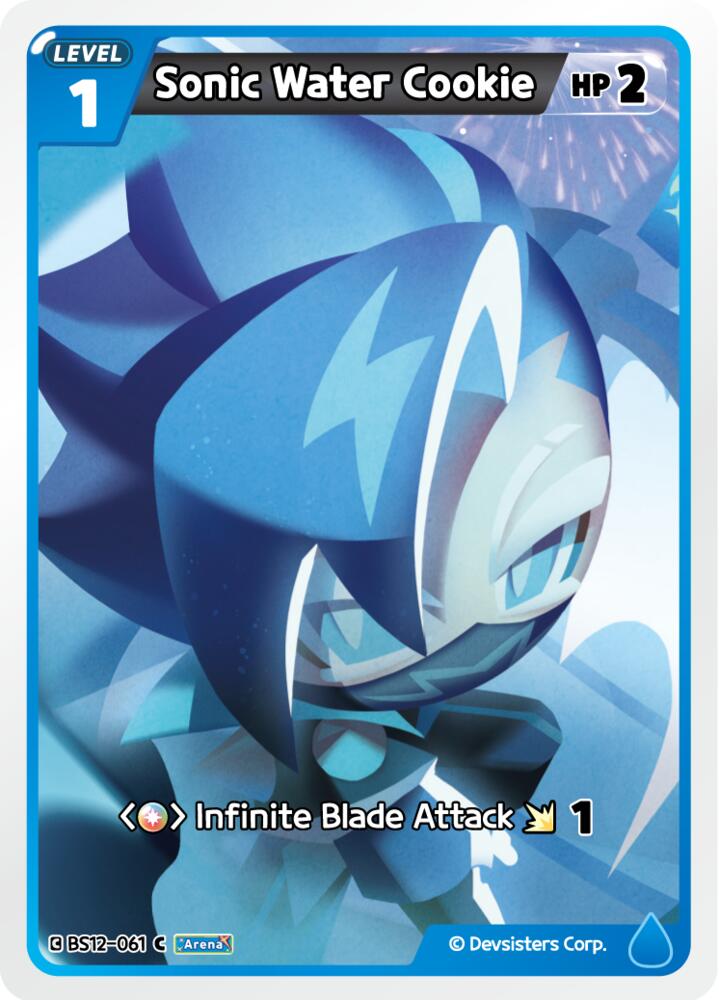 Sonic Water Cookie (BS12-061) Common (BS12)