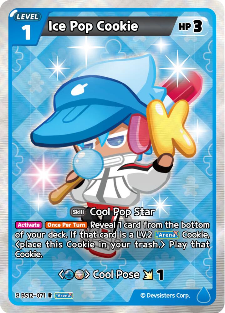Ice Pop Cookie (BS12-071) Rare (BS12)