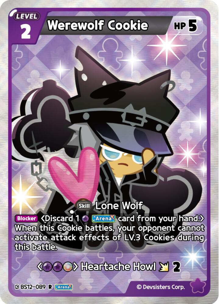 Werewolf Cookie (BS12-089) Rare (BS12)