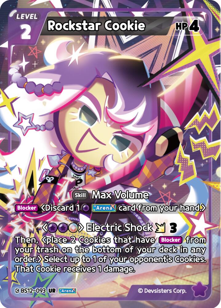 Rockstar Cookie (BS12-093) Ultra Rare (BS12)