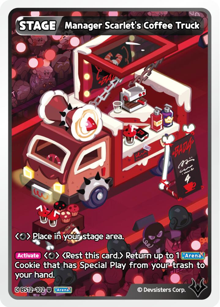 Manager Scarlet's Coffee Truck (BS12-102) Uncommon (BS12)
