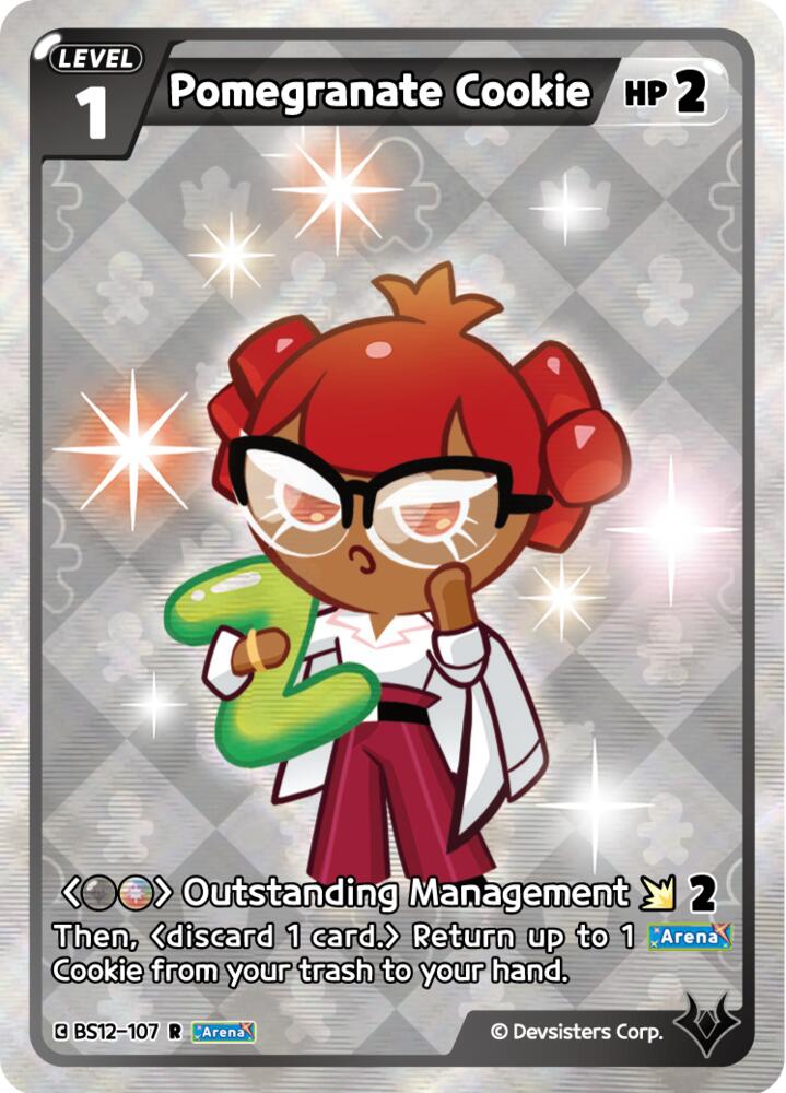 Pomegranate Cookie (BS12-107) Rare (BS12)