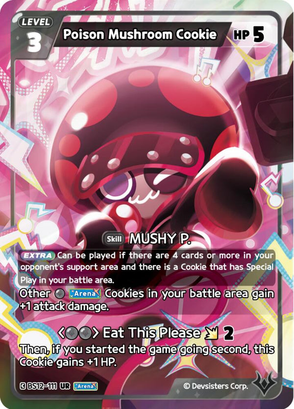Poison Mushroom Cookie (BS12-111) Ultra Rare (BS12)