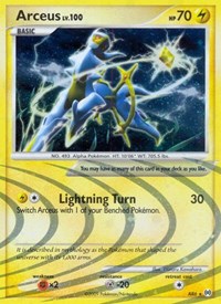 Arceus (AR6) - AR6 - Holo Rare - Arceus