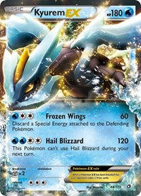 Kyurem EX - 44/113 - Ultra Rare - Legendary Treasures