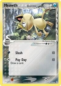 Meowth (Delta Species) (71/110) Common (HP)