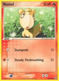 Catalog image | Numel - 058/106 - 58/106 - EX Emerald | EX Emerald | 58/106