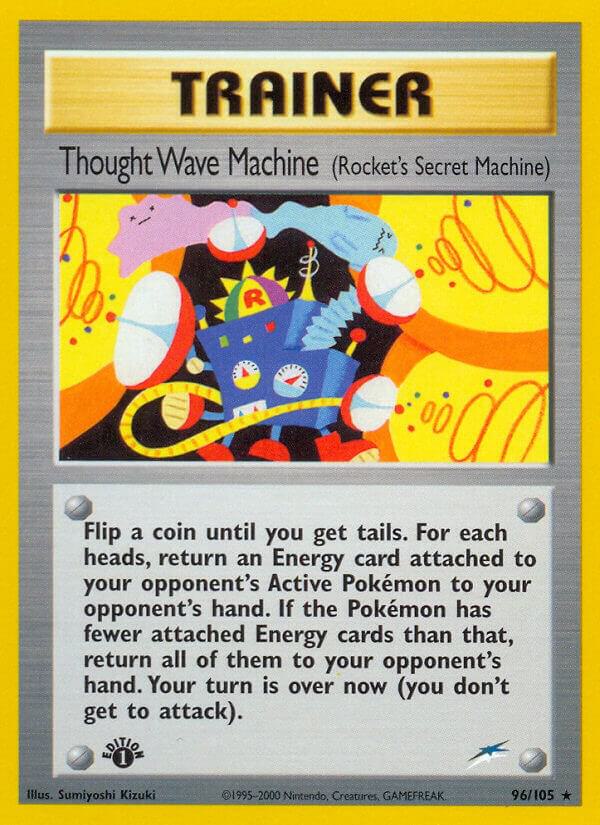 Thought Wave Machine (Rocket's Secret Machine) (096/105) Rare (N4) (Unlimited)