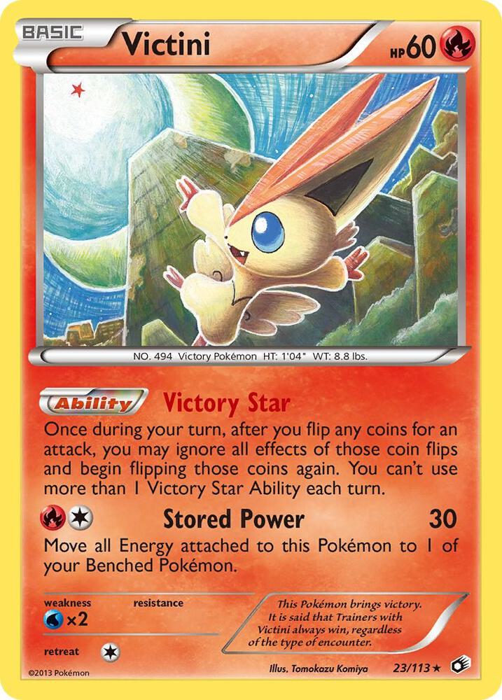 Victini (23/113) Holo Rare (LTR)