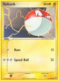 Catalog image | Voltorb - 71/106 - EX Emerald | EX Emerald | 71/106