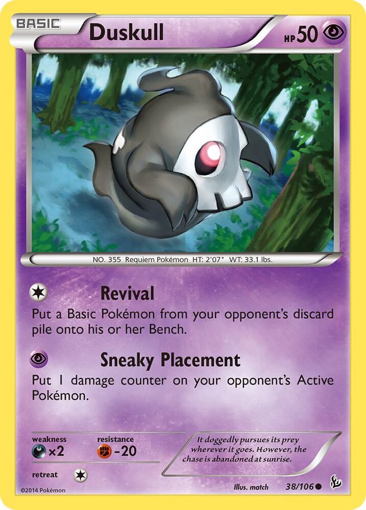 Duskull (38/106) Common (FLF) (Reverse Holofoil)