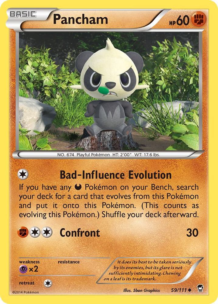 Pancham (59/111) (FFI) (Reverse Holofoil)