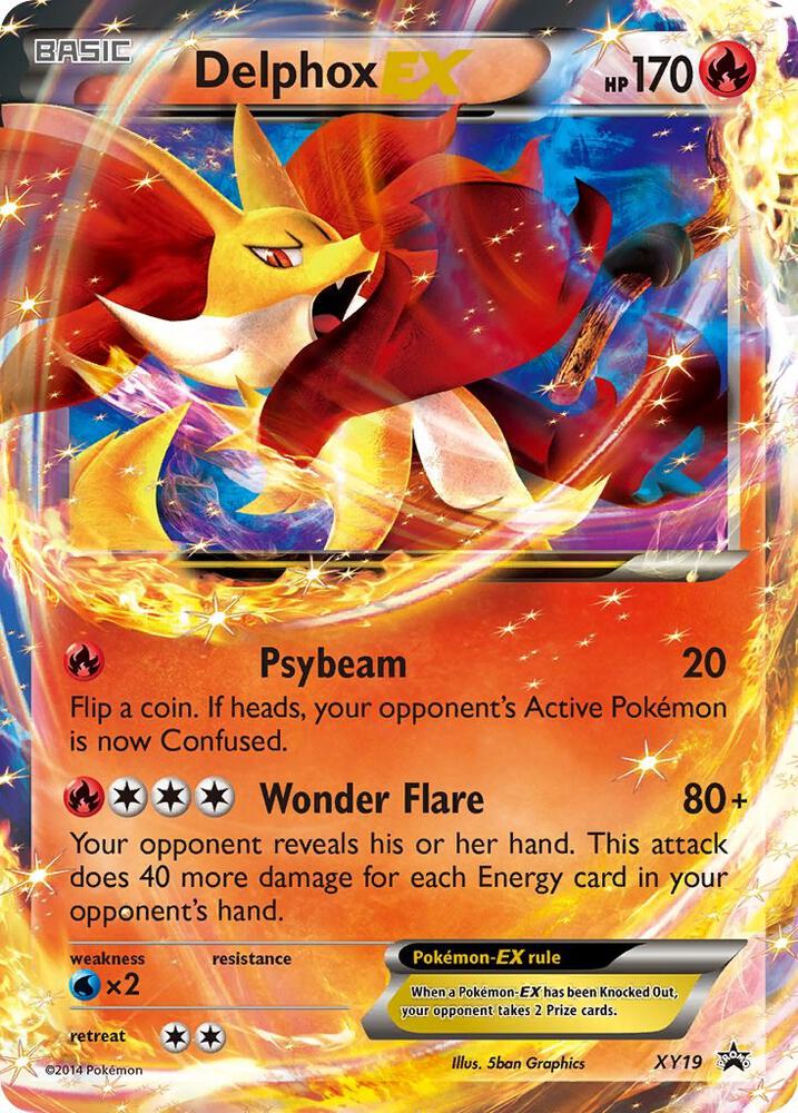 Delphox EX (XY19) Promo (PR)