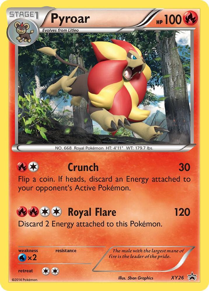 Pyroar (XY26) (PR)
